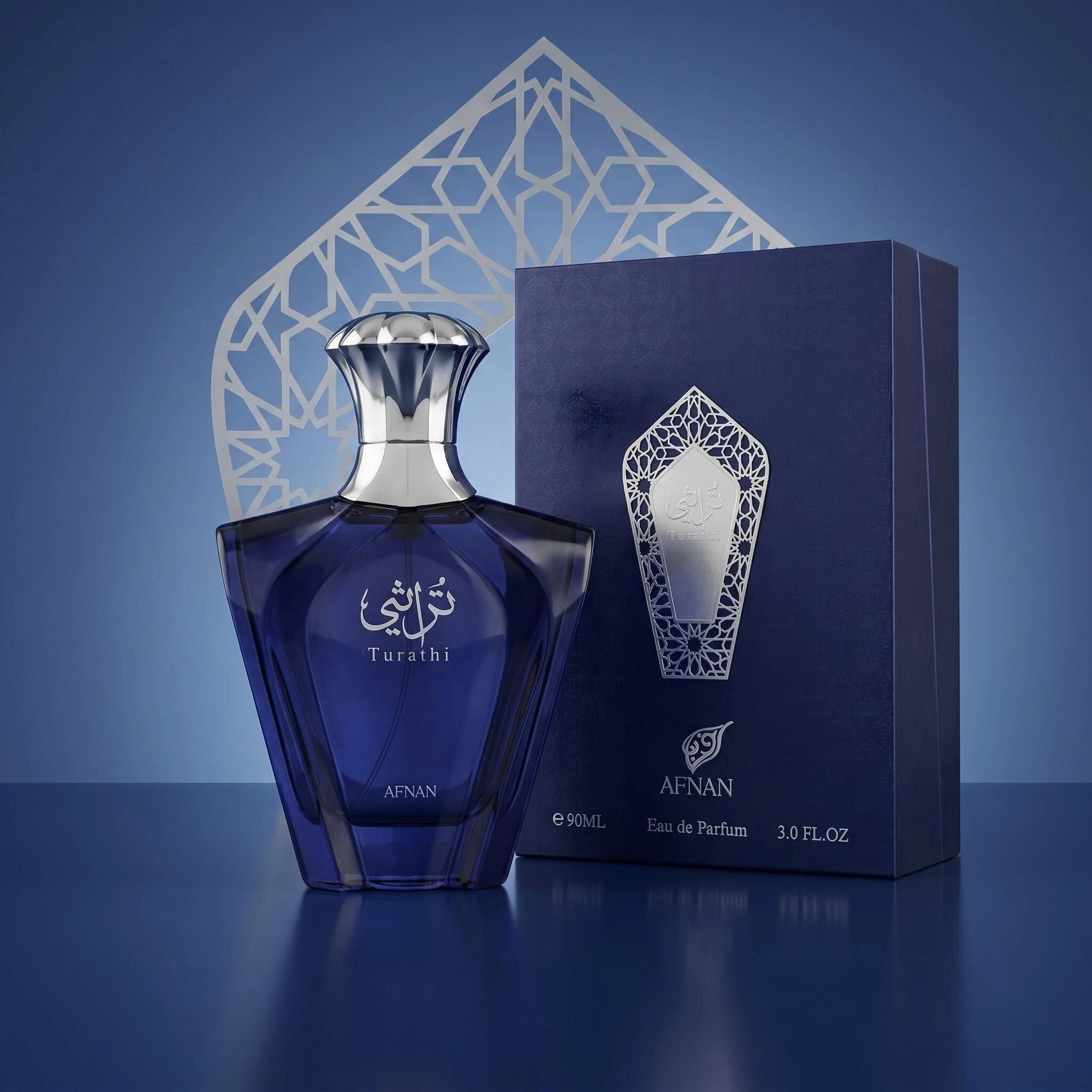 Perfume Alcohol Fragrance - Парфюм Afnan Turathi Blue для мужчин,