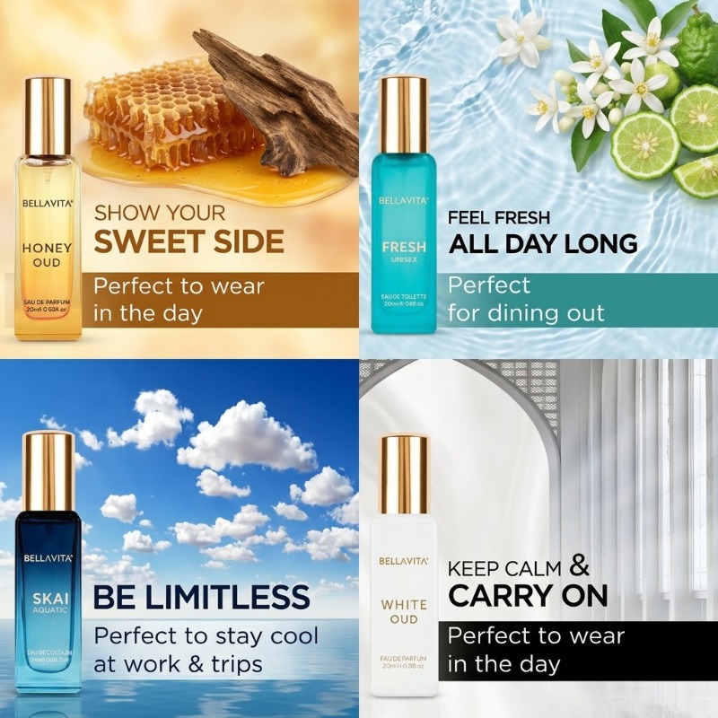 Набор из 4 мини-парфюмов унисе – обзор и цена The Collection Perfume Fragrance